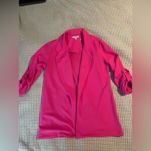 ANDREE BY UNIT Fuchsia Blazer